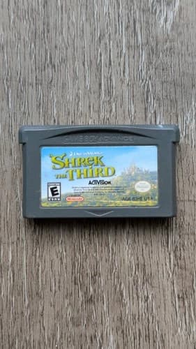Shrek the Third (Nintendo Game Boy Advance GBA) Original Game