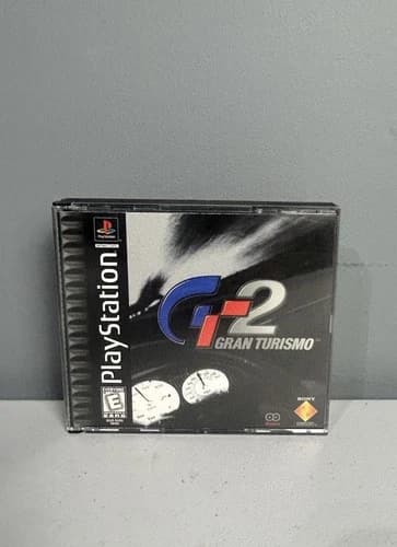 Gran Turismo 2 PS1 Sony PlayStation 1 Black Label Complete CIB Tested