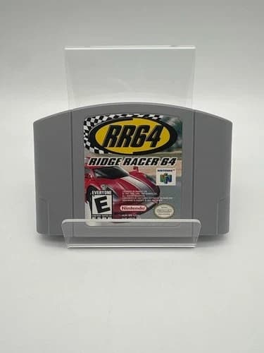 RIDGE RACER 64 RR64 Nintendo 64 Cartridge N64 Authentic Tested Cleaned