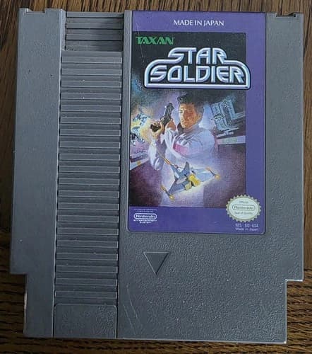 Taxan Star Soldier Nintendo NES NTSC-U/C Game Cartridge