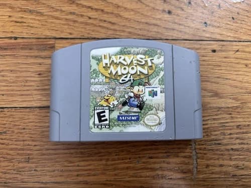 Harvest Moon 64 Nintendo 64 N64 Authentic Cart Only