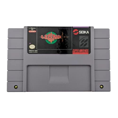 Legend Seika SNES 1994 Video Included OEM Authentic Tested Super Nintendo