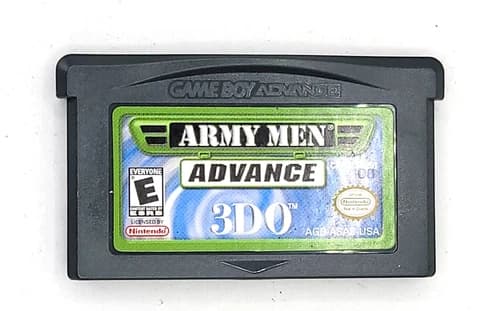 Army Men Advance 3D0 GBA Game Boy Advance Nintendo 2001 Tested Preowned - "AB".