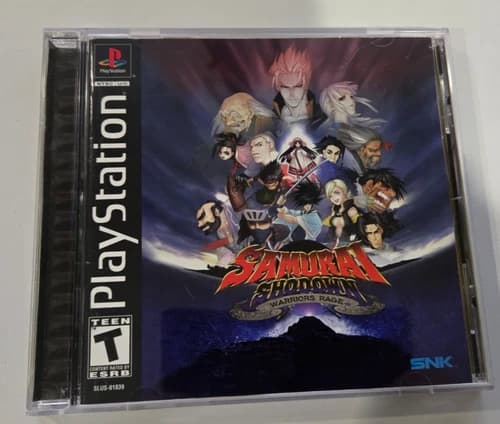 Samurai Shodown: Warriors Rage PlayStation - Complete, Tested w/Reg Card