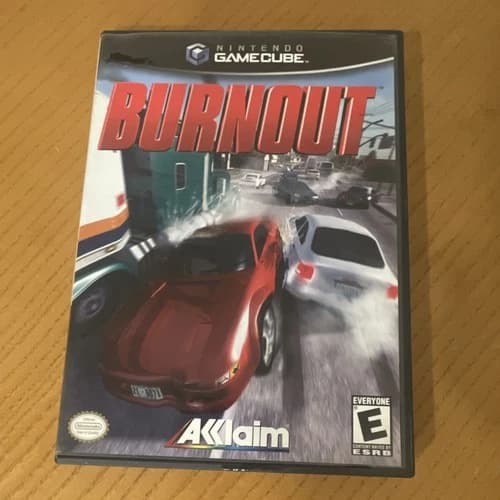 Acclaim Burnout Racing Nintendo GameCube E Rated Car Racing Series