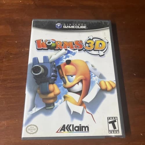 Worms 3D (Nintendo GameCube, 2004) Complete W/ Manual, TESTED