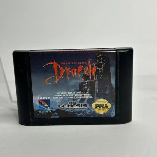 Bram Stoker's Dracula (Sega Genesis, 1993) Game Only