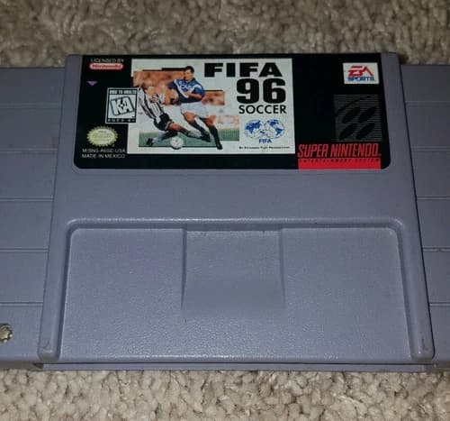FIFA Soccer 96 (Super Nintendo Entertainment System, 1995)