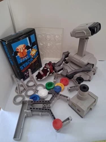 1985 Nintendo R.O.B. with stack up kit. used