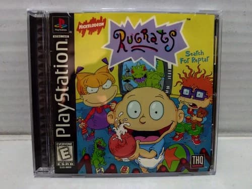 Rugrats - Search for Reptar (PlayStation 1, PS1, 1998) CIB ~Tested - Clean