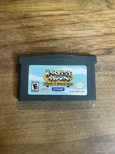 Harvest Moon Friends of Mineral Town Nintendo GameBoy Advance GBA Authentic