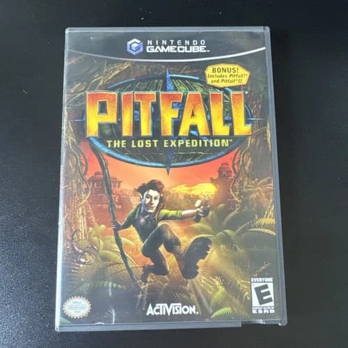Activision Pitfall The Lost Expedition Nintendo GameCube CIB CLEAN DISK