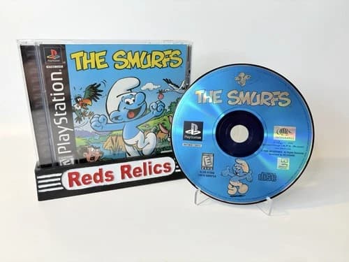 The Smurfs (Sony PlayStation 1, 1999 PS1) Complete Perfect Unused Condition