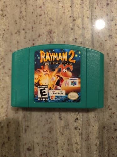 Rayman 2: The Great Escape Nintendo N64 Authentic