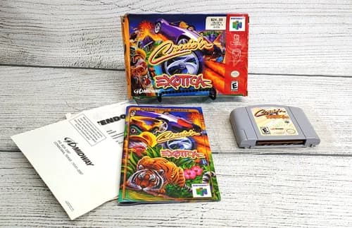 Cruis'n EXOTICA (Nintendo 64, 2000) N64 Authentic OEM Complete CIB