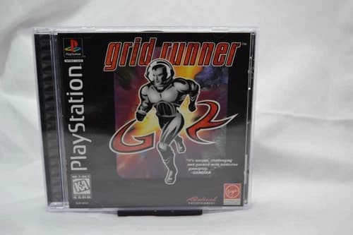 Grid Runner (Sony Playstation 1 ps1) Complete CIB Tested And Working Nice