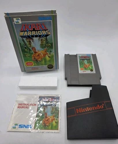Ikari Warriors Nintendo NES Complete in Box CIB Tested Works