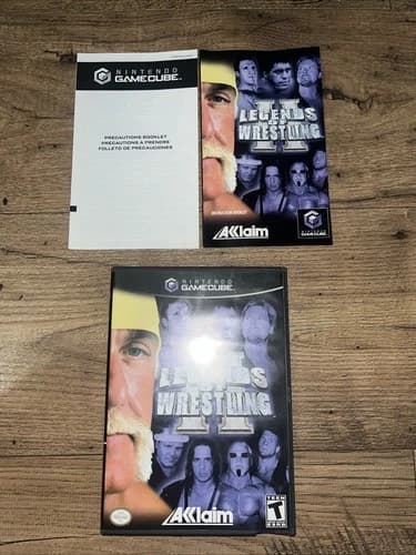 Legends of Wrestling 2 II GC CIB W/ Manual - GameCube