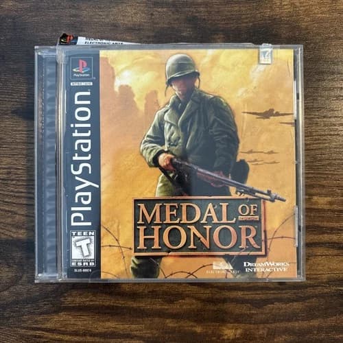 Medal of Honor (Sony PlayStation 1 PS1, 1999) Black Label