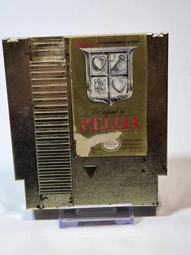 The Legend of Zelda (Nintendo NES) - Gold Cart
