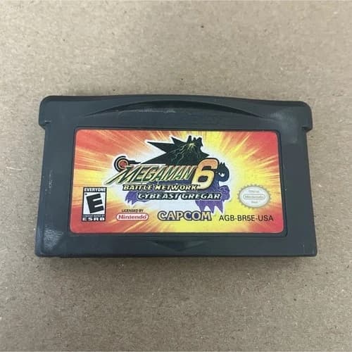Mega Man Battle Network 6 Nintendo Game Boy Advance NTSC-U/C Cartridge