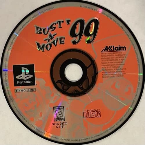 Bust-A-Move '99 (Sony PlayStation 1, PS1) DISC ONLY | NO TRACKING | M569