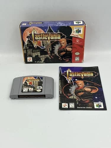 Castlevania - Nintendo 64 N64 - With Game Box And manual