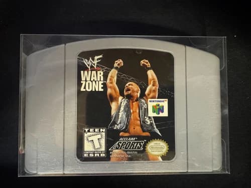 WF War Zone (Nintendo 64, 1998) Tested & Working N64 Authentic Cart Only