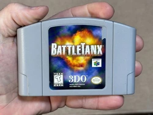 Battletanx (Nintendo 64, N64) Game - Authentic - Tested