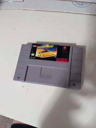 Lamborghini American Challenge SNES Loose
