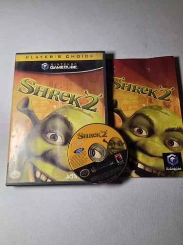 Shrek 2 (Nintendo GameCube, 2004) CIB - Tested - US Seller