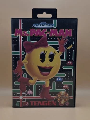 Ms. Pac-Man (Sega Genesis) CIB, Tested & Working