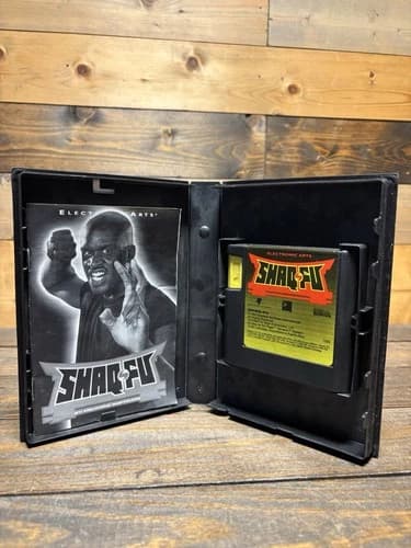 Sega GENESIS Fighting Game SHAQ-FU Shaquille O'Neal in Box Case, Manual