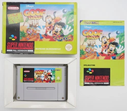 Goof Troop | Super Nintendo SNES | Boxed CIB CIB