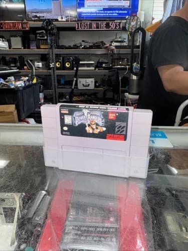 Mighty Morphin Power Rangers: The Movie (SNES, 1995) - GAME ONLY Authentic RARE