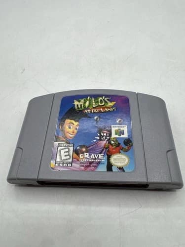 Milo's Astro Lanes For Nintendo 64 N64 Authentic