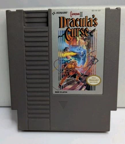 Castlevania III: Dracula's Curse Nintendo NES (cartridge only), Tested B2