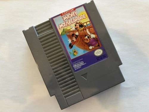 Mickey Mousecapade Nintendo NES Tested And Working