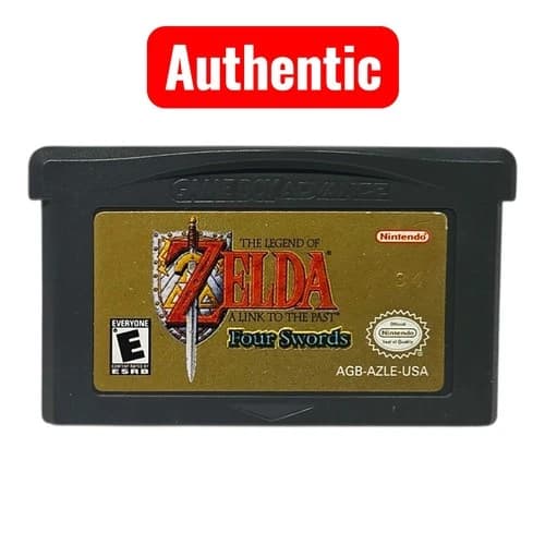 Legend of Zelda: A Link to the Past (Nintendo Game Boy Advance, 2002) Authentic