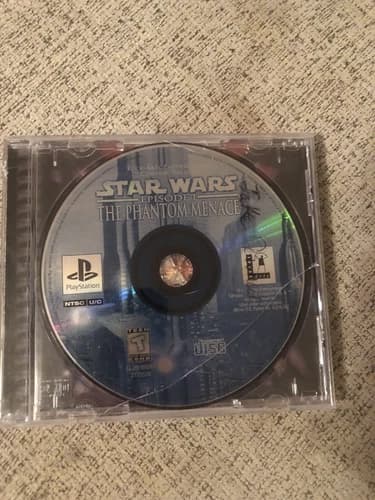 Star Wars: Episode 1 The Phantom Menace (PlayStation 1 PS1) Disc Only