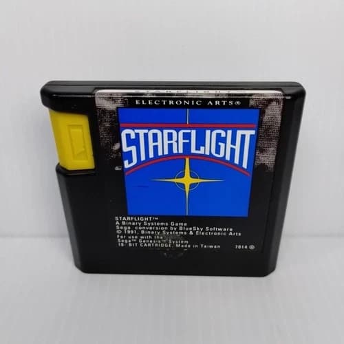 Starflight (Sega Genesis) Cart Only - Tested - Free Shipping