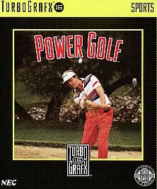 Power Golf (TurboGrafx-16, 1989) - CIB Complete In Box