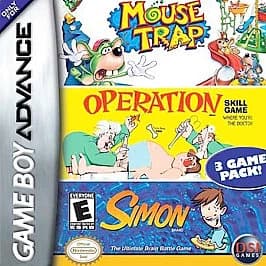 Mouse Trap/Operation/Simon (Nintendo Game Boy Advance, 2005)
