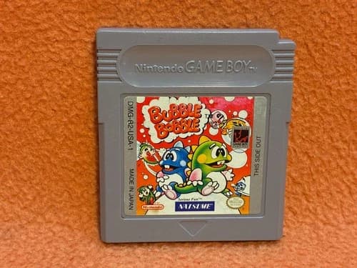 Bubble Bobble Nintendo Game Boy GameBoy Original Authentic Vintage Tested!
