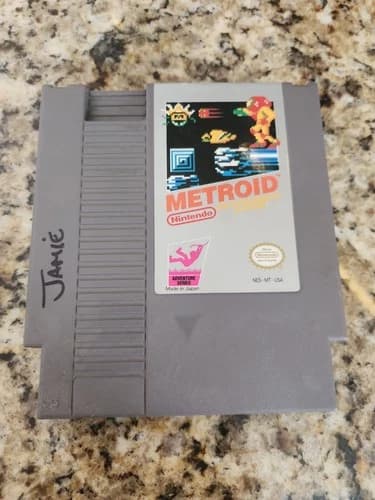 Metroid (Nintendo NES, 1987) Tested Authentic Cart