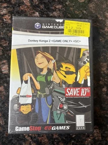 Donkey Konga 2 (Nintendo GameCube, 2005) Tested Works.