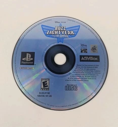 Buzz Lightyear of Star Command Sonu PlayStation PS1 Disc Only Tested & Working