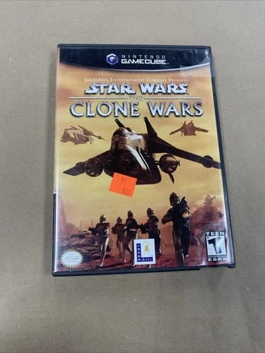 Nintendo Game Cube Star Wars The Clone Wars