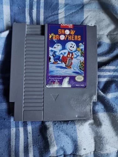 Snow Brothers Nintendo Entertainment System Authentic Tested