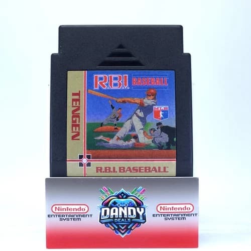 RBI Baseball Authentic, Tested - NES